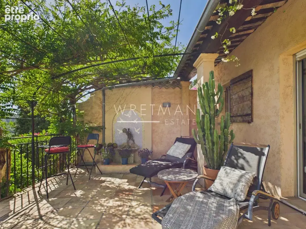 Villa/appartement dans un domaine privé avec piscine et vue mer – Vence - photo 2