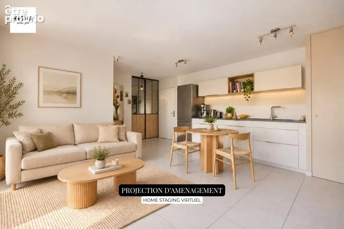 Appartement T3 avec terrasse au calme – Château Gombert - photo 3