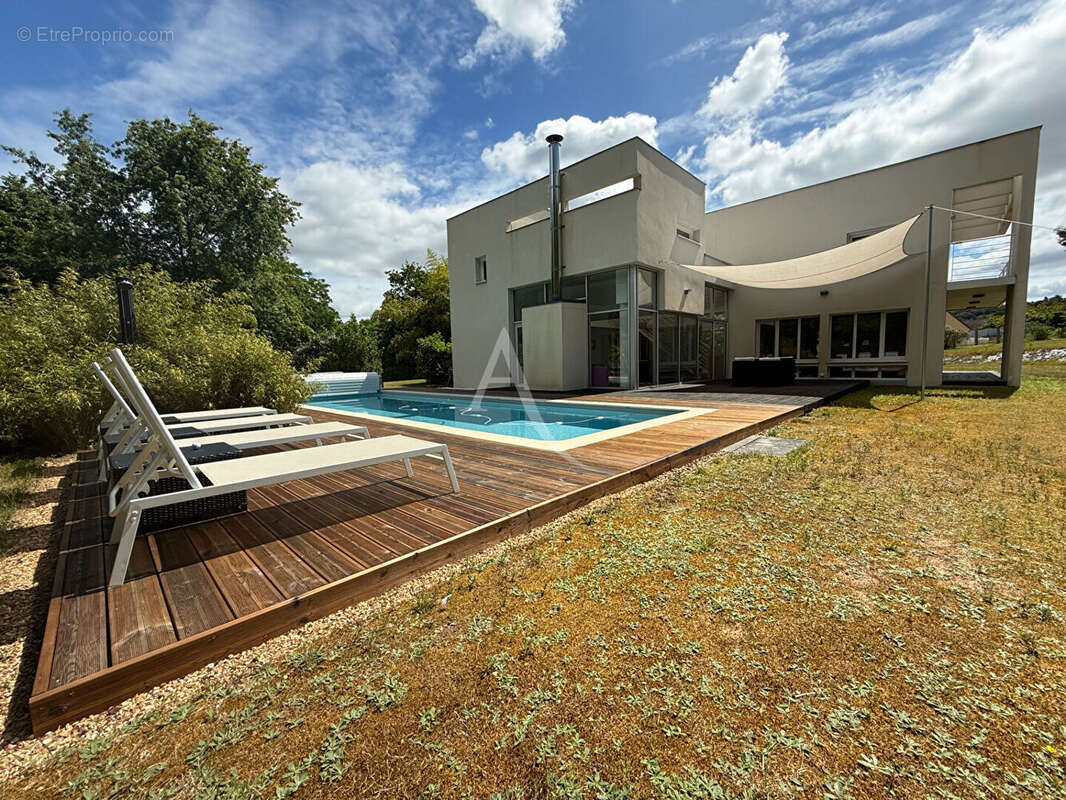 Maison architecte avec piscine et garage - photo 12