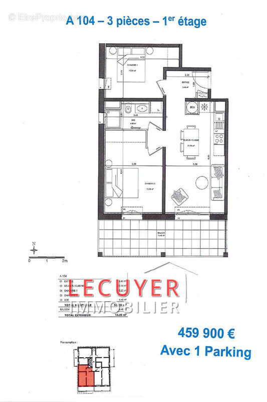 Appartement à VALLAURIS