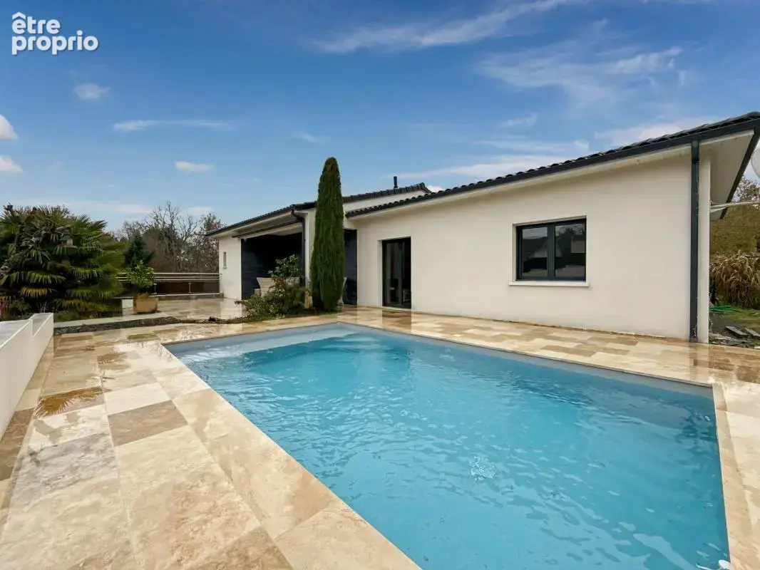  Maison contemporaine d’exception – 2021 – Château-l’Évêque  Prestations haut de gamme – Piscine – Sous-sol complet – Environnem - photo 3
