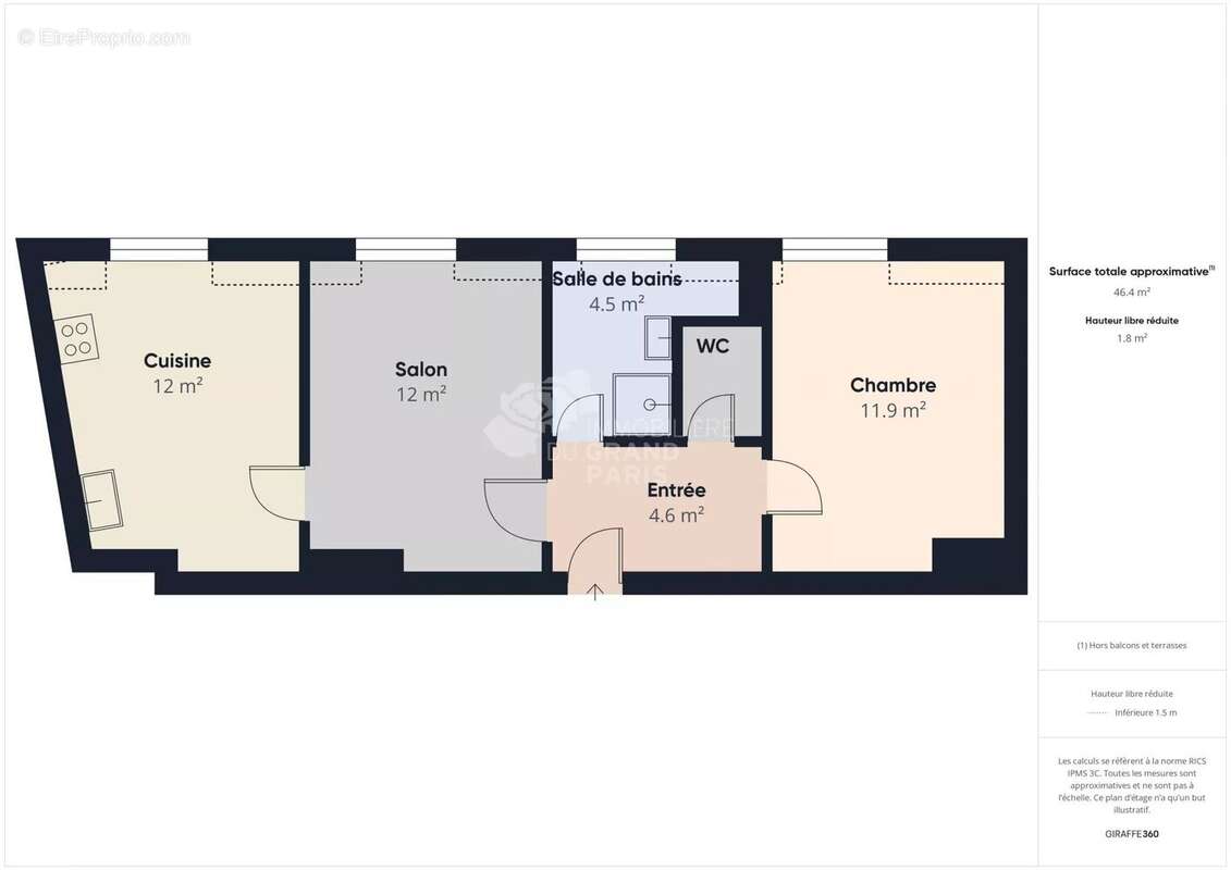 Appartement à VITRY-SUR-SEINE