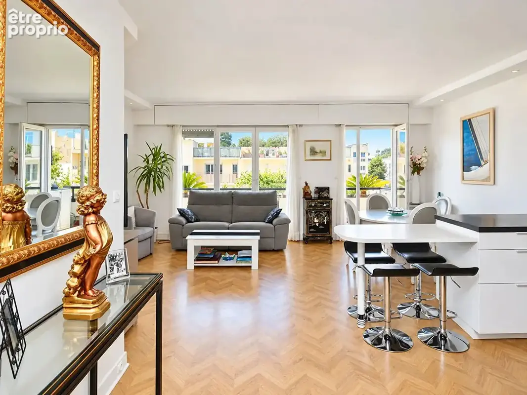 Bas de chatou - 7 mn rer - appartement 2 chambres - 68 m² - cave et parking - photo 2