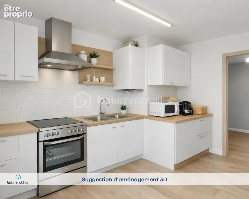 QUIMPER Ouest – Appartement T3 avec cave - 2ème étage - photo 7