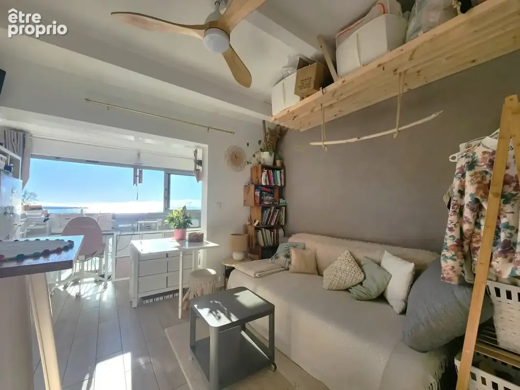 CAP D'AGDE - RICHELIEU - Appartement 2 pièces mezzanine au dernier étage avec loggia vue mer et piscine - photo 2