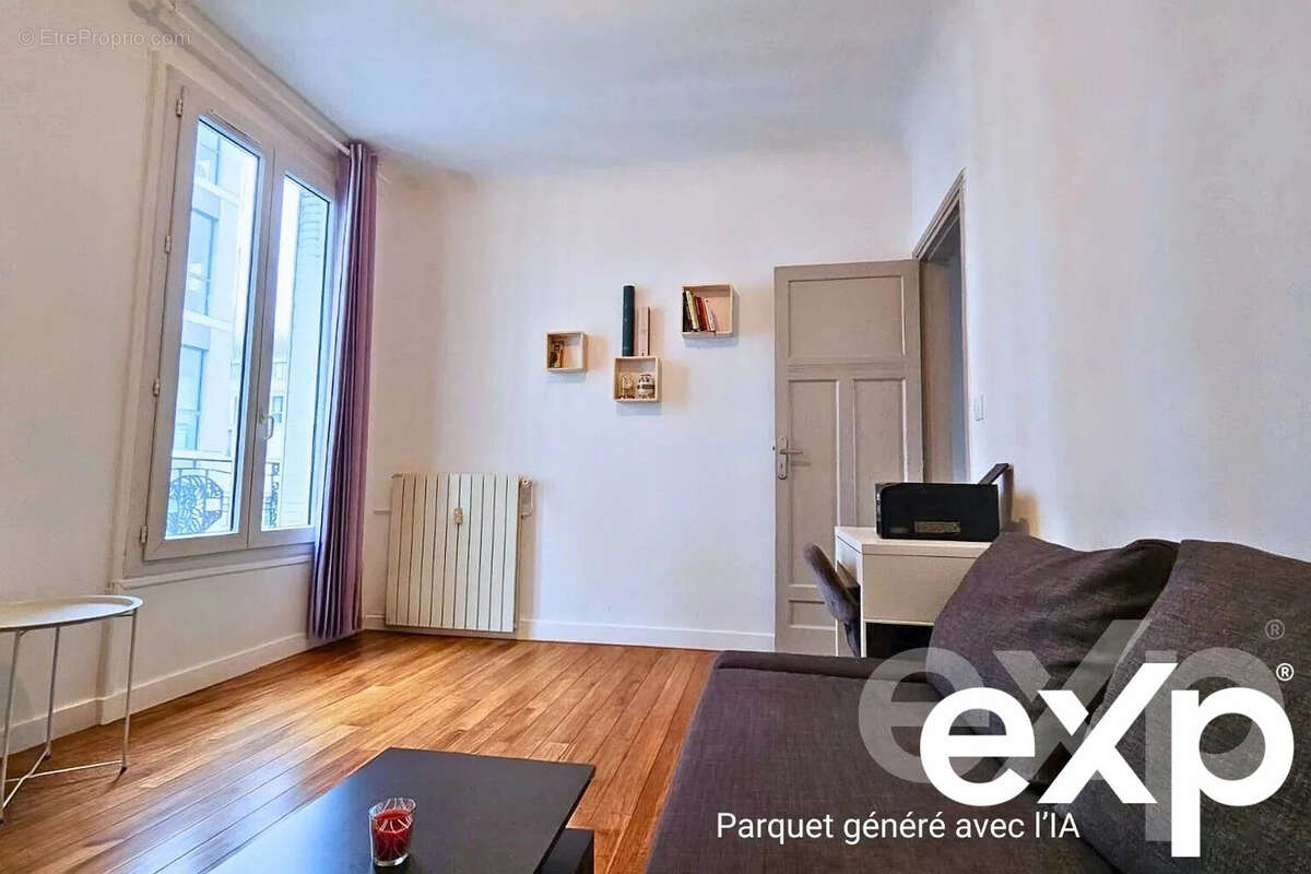 Séjour orienté sud-ouest - Appartement à CLICHY