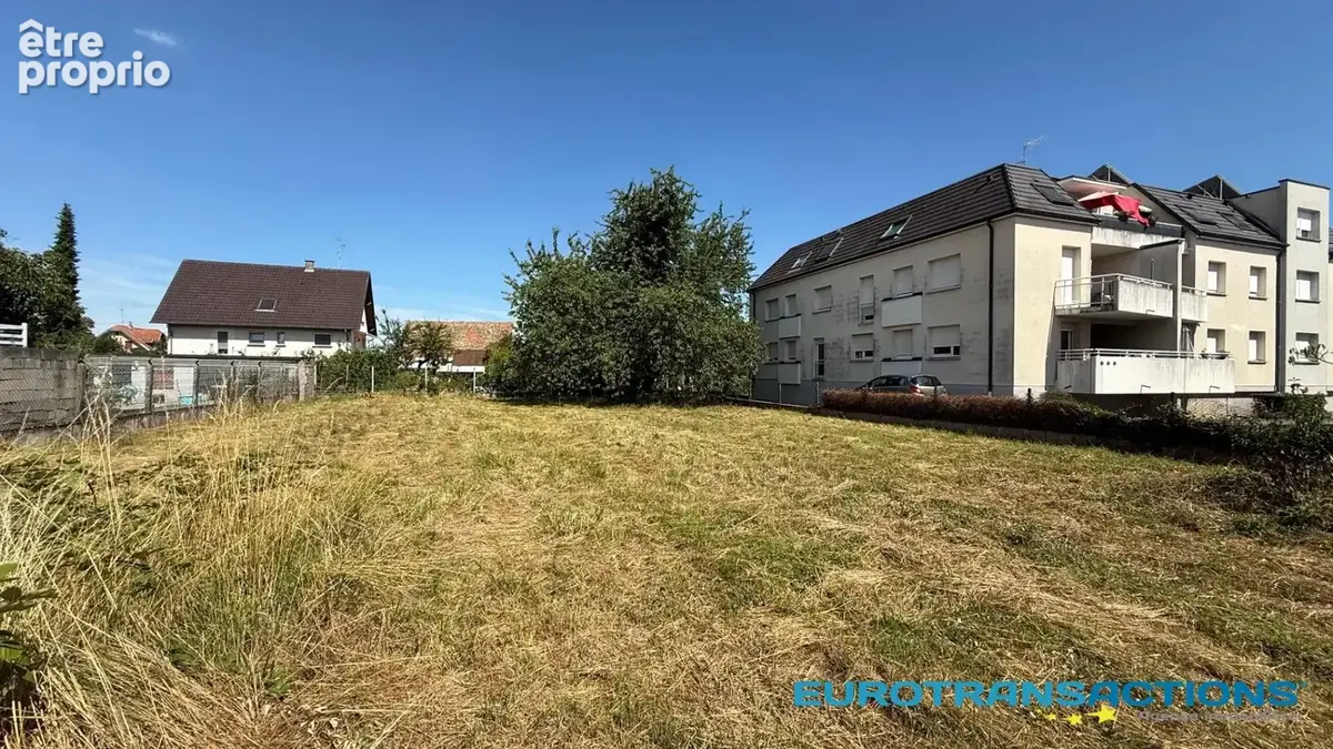 Terrain à bâtir à Kilstett centre (rue de la gare) - photo 3