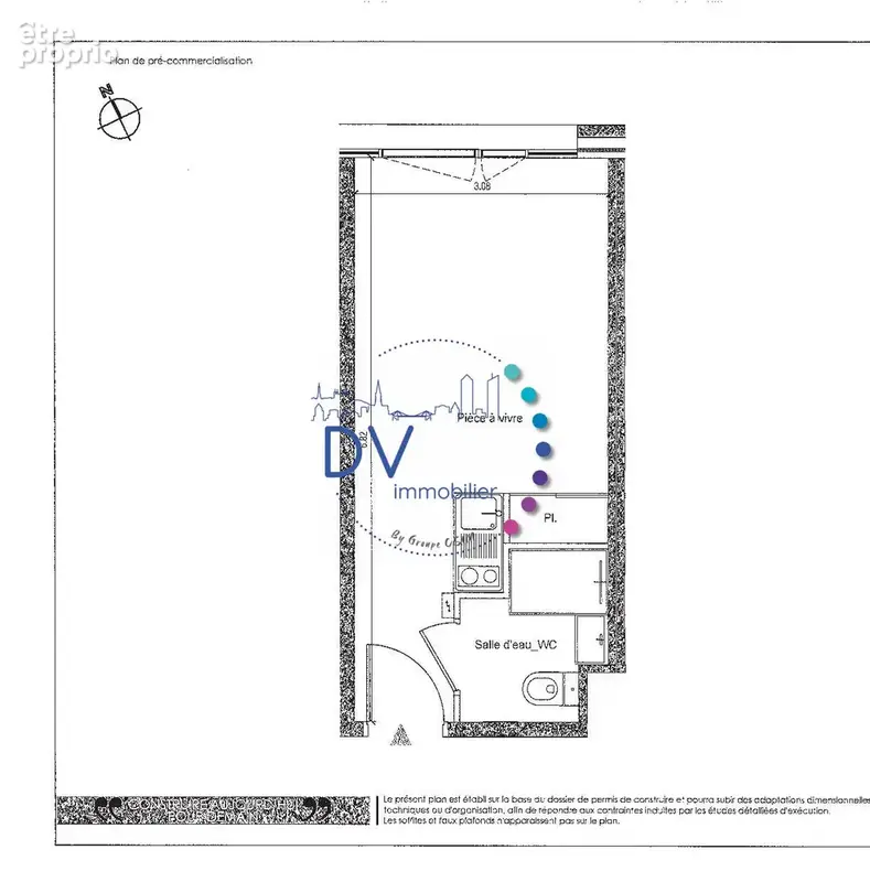 Appartement 1 pièce 20 m² à vendre à Lyon-7e (69007) - photo 6