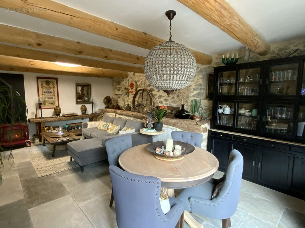 Maison en pierre rénovée avec jardin arboré. - photo 7