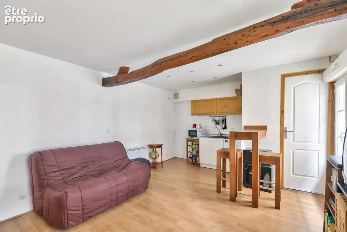  groslay centre - appartement de type f1 vendu loue ! - photo 2