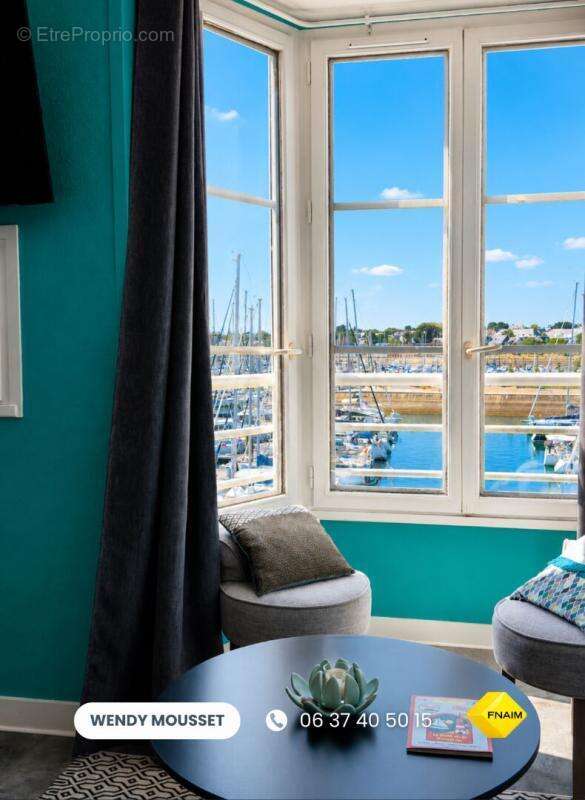 Appartement T3 en duplex avec vue sur le port et l'océan au coeur du Port du Crouesty - photo 14