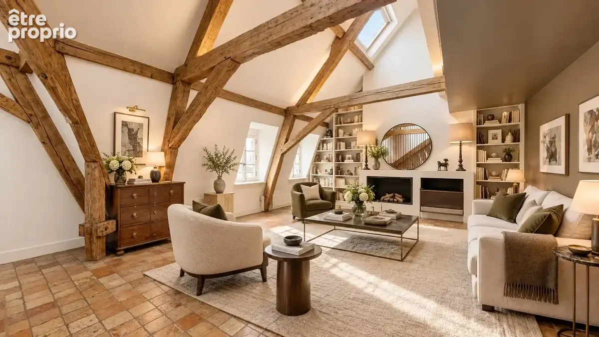 Duplex de caractère – paris 4ᵉ – le marais (francs bourgeois) - photo 3