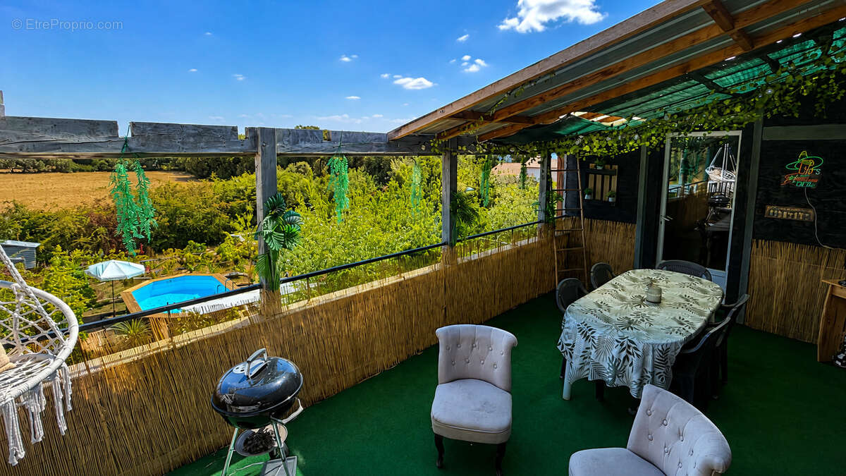 Proche carcassonne - maison 126 m2 - piscine - 3 chambres - terrain 1180m2 - grand garage - 40m2 a aménager - photo 12