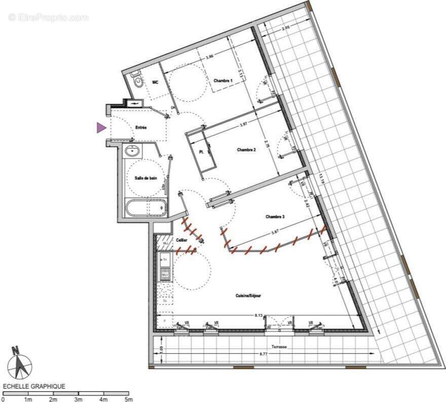 Appartement à MARSEILLE-15E