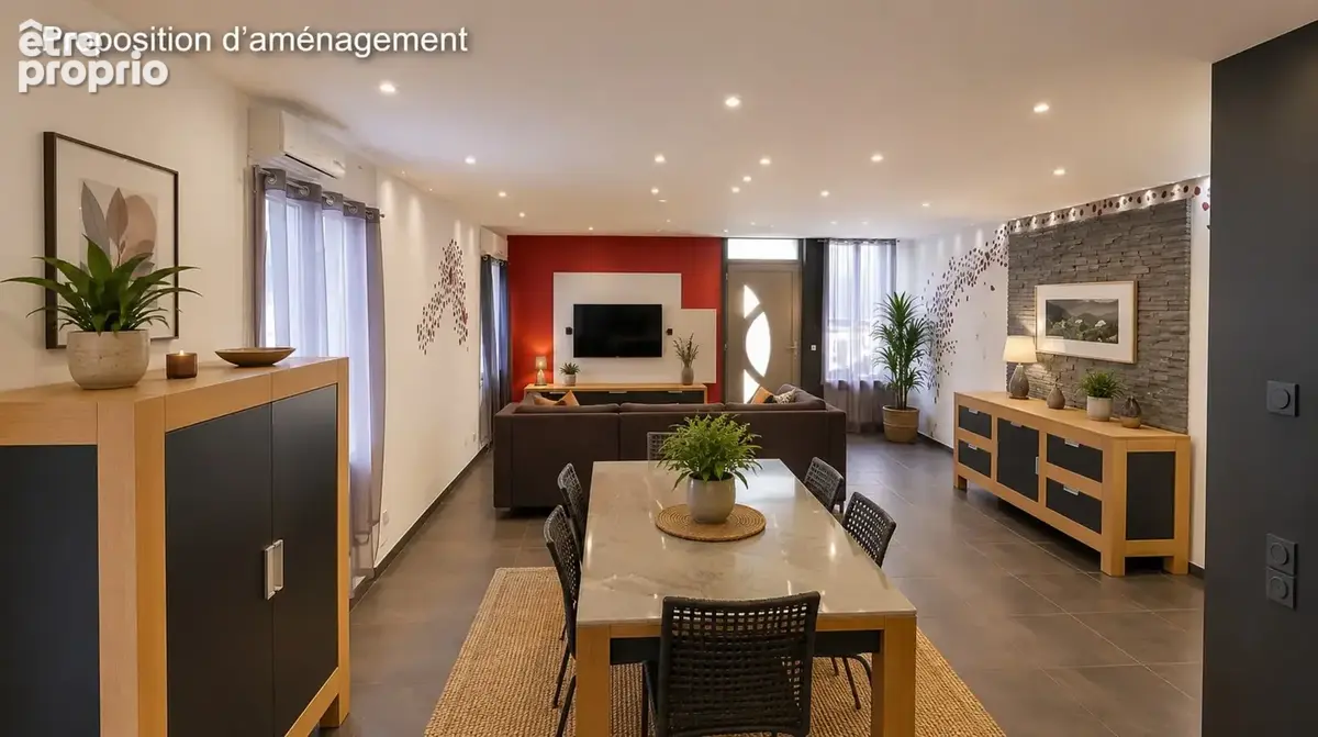 175 m² rénovés – 6 chambres – séjour 62 m² – garage 83 m² : une vraie maison familiale au cœur de Nissan-lez-Enserune - photo 6