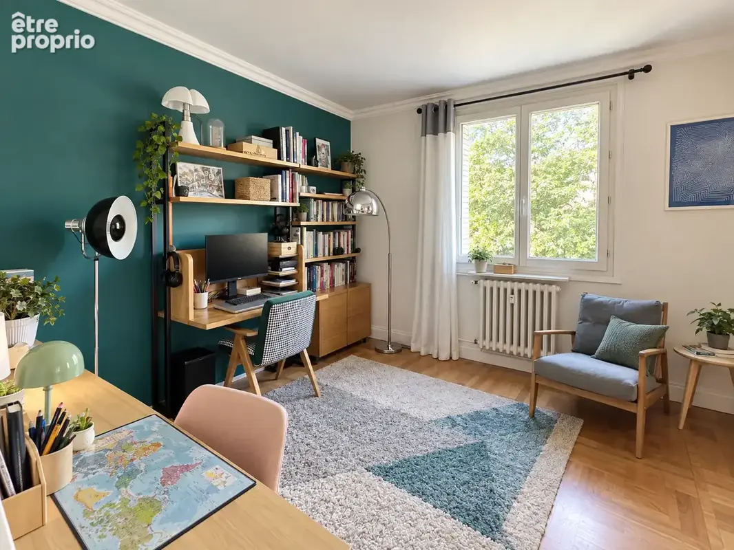 Appartement 4 pièces avec balcon et parking dans une résidence familiale et arborée proche du métro ligne10 - photo 9