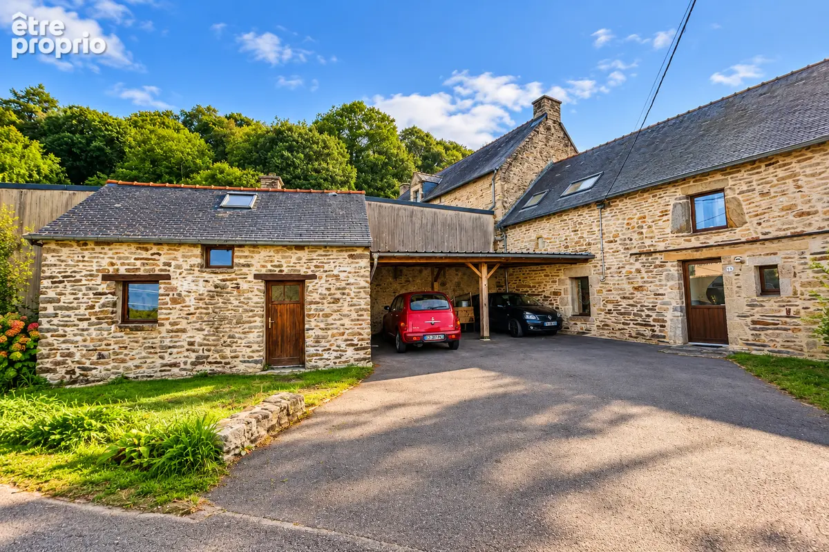 MORBIHAN -  Saint Jean Brevelay - Longère rénovée avec 4 chambres et 906 m2 de jardin - photo 15
