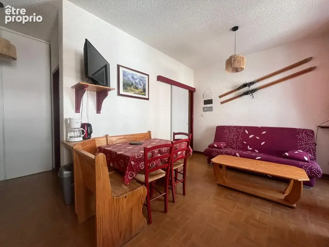 Appartement de type T2 CABINE au centre de BAREGES - photo 4