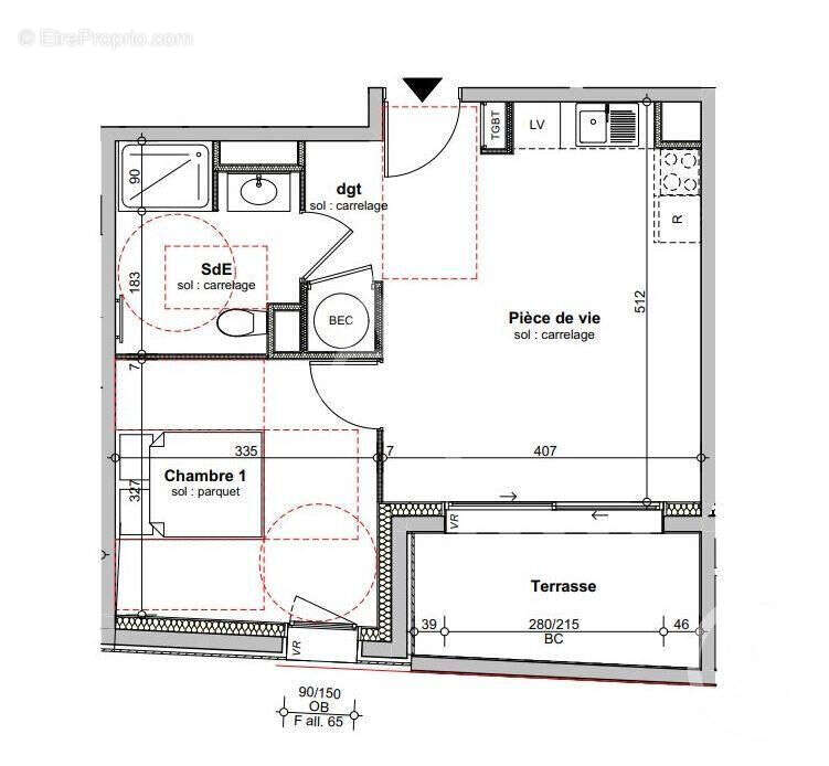 Appartement à SAINT-HILAIRE-DE-RIEZ