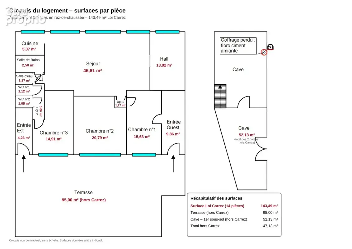 Appartement 5 pièces 143 m² à vendre à Grenoble (38000) - photo 2