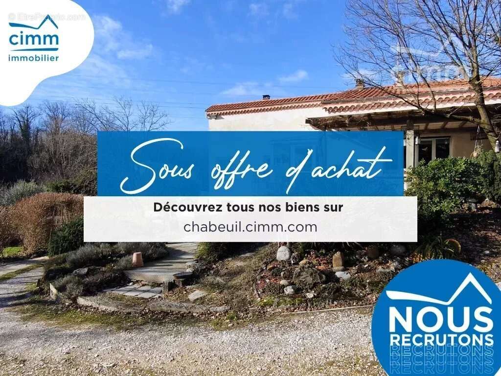 Maison à CHABEUIL