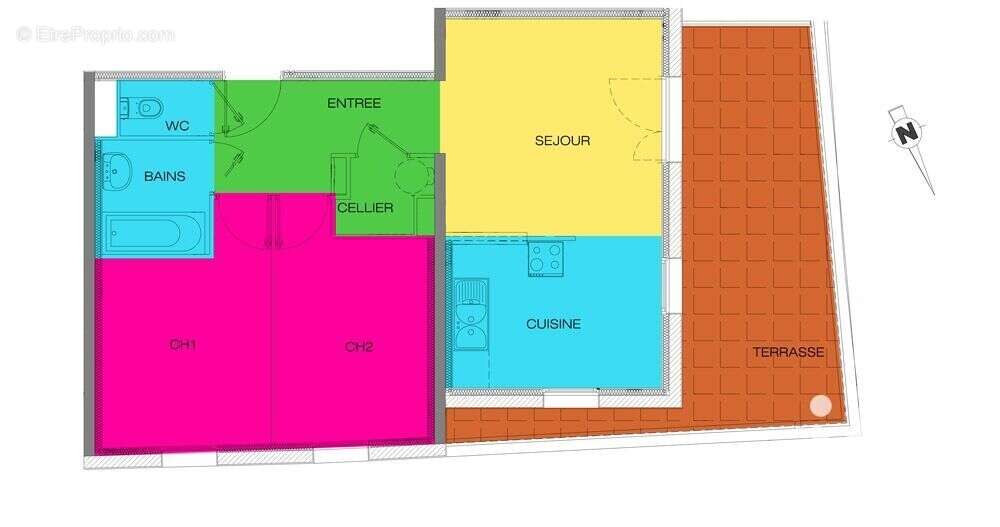 Photo 2 - Appartement à AVRILLE