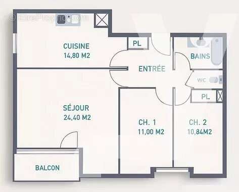 Appartement à NANCY