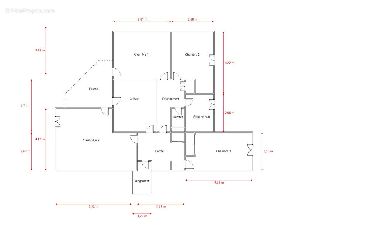 Appartement à GLEIZE