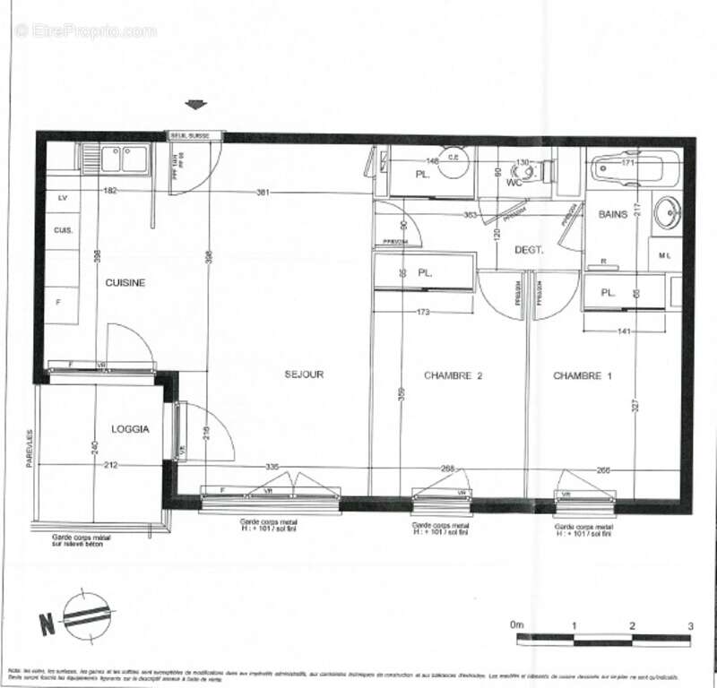 T3 de 62m2 avec loggia et box - Petite résidence en plein centre de Collonges-au-Mont-d’Or - photo 10