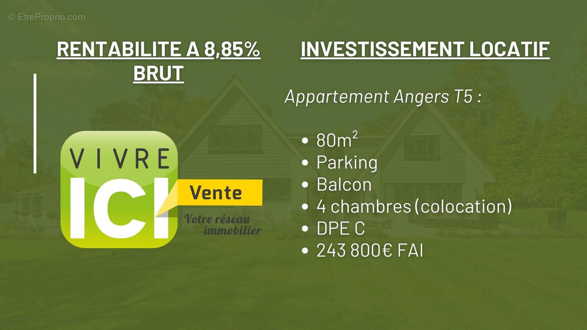 Appartement à ANGERS