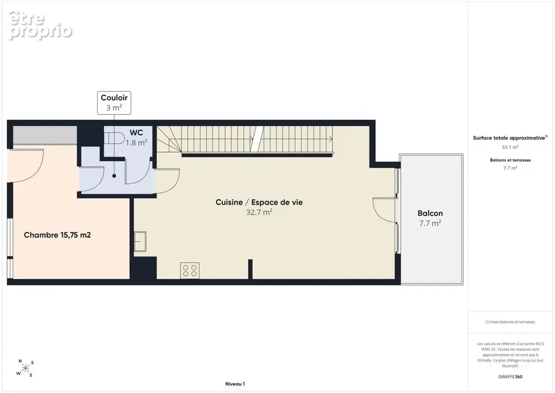 Duplex contemporain 3 chambres avec deux terrasses et double stationnement - photo 16