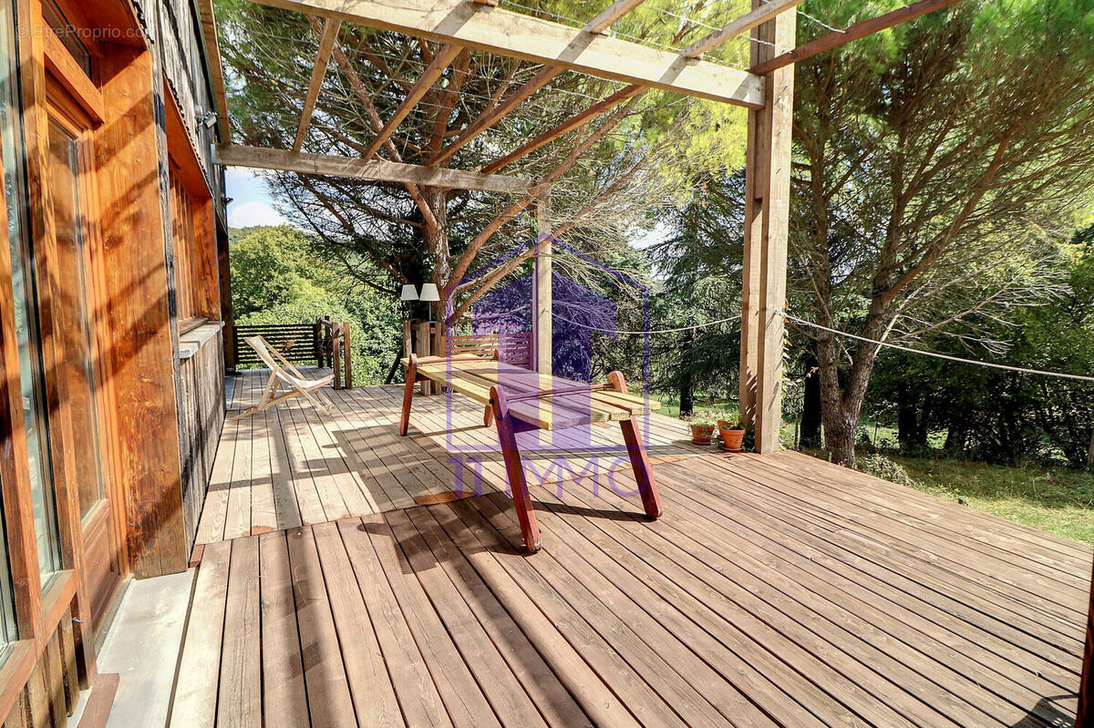 Terrasse SUD - Maison à VELIEUX