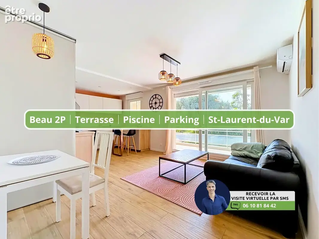 Appartement à SAINT-LAURENT-DU-VAR