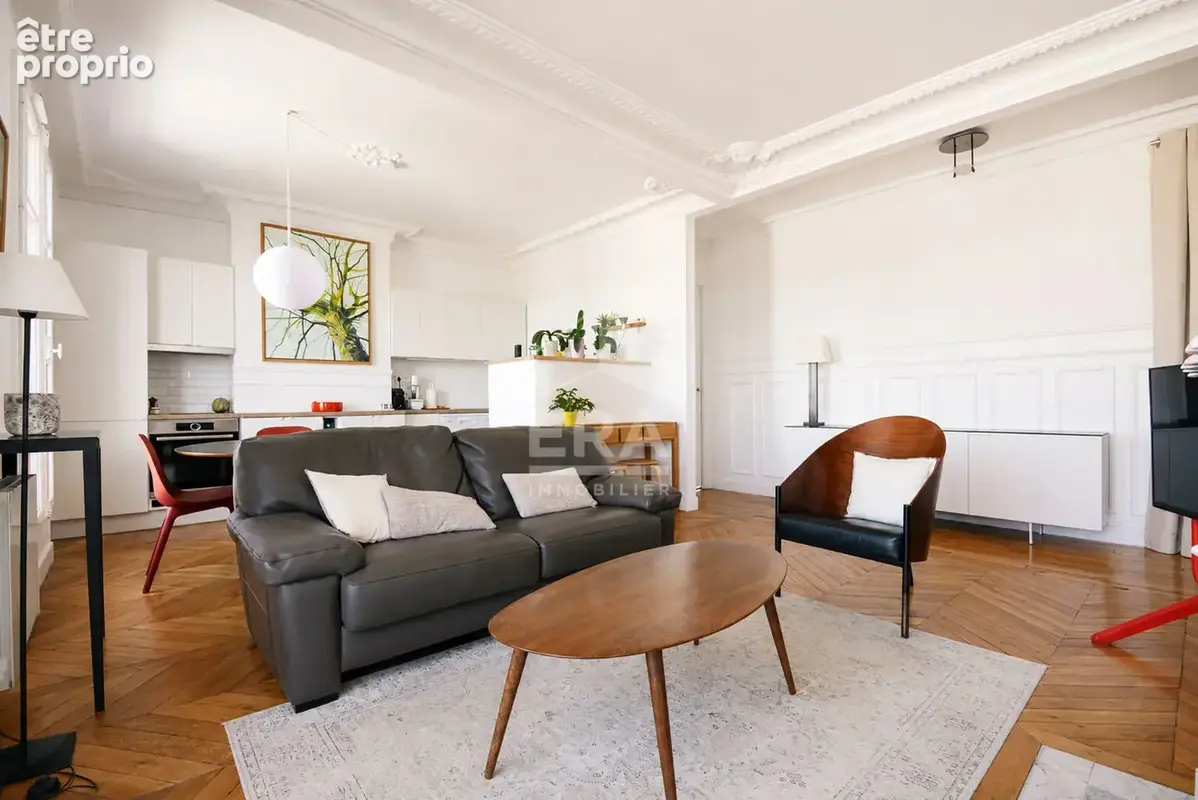 Appartement 52m² à issy-les-moulineaux - photo 2