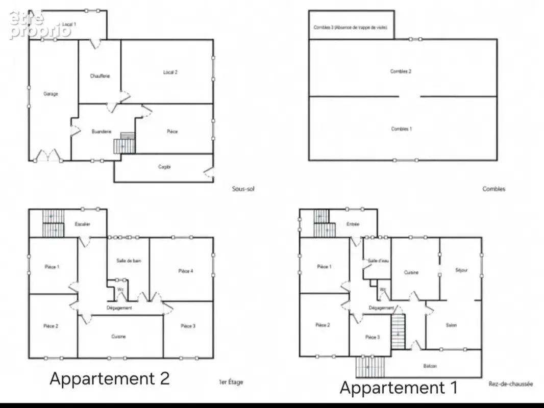2 appartements à louer avec 2 entrées indépendantes à Montbéliard - photo 2