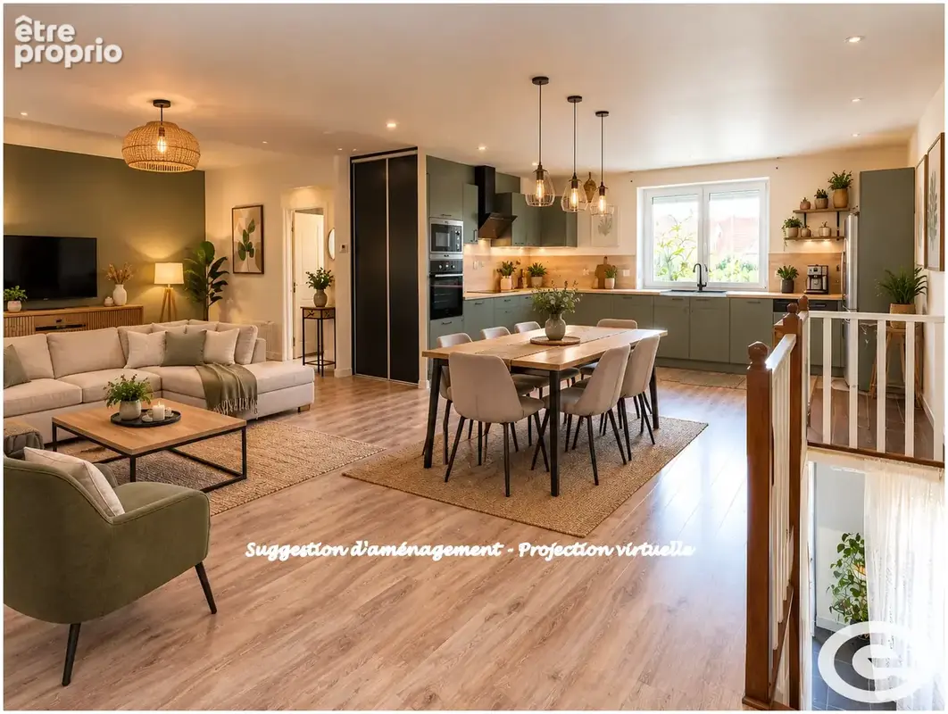 Maison 3 pièce 103 m2 véranda et jardin arboré - Saint-Martin-du-Tertre à 5 min de Sens - photo 2