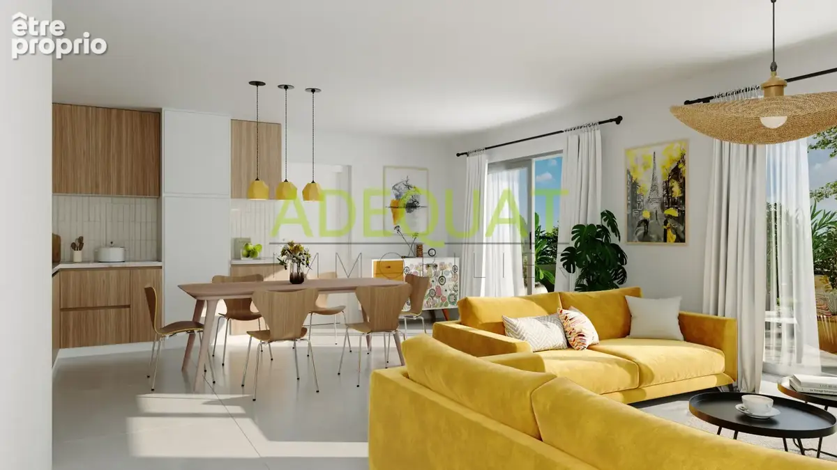 Saint andre le gaz - appartement t4 de 86m2 + terrasse + parking… - photo 5