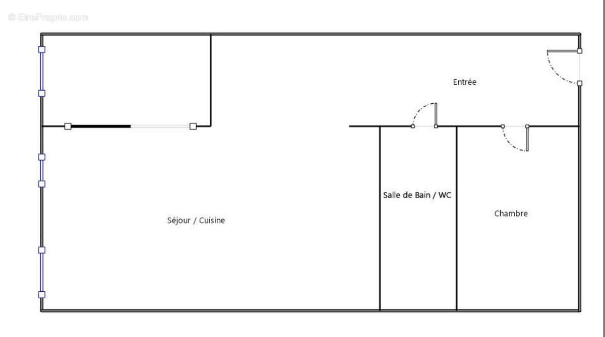 Appartement à PARIS-20E