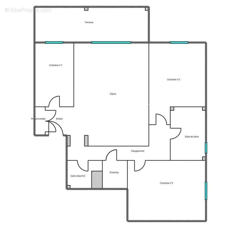 Appartement à VILLENEUVE-LOUBET
