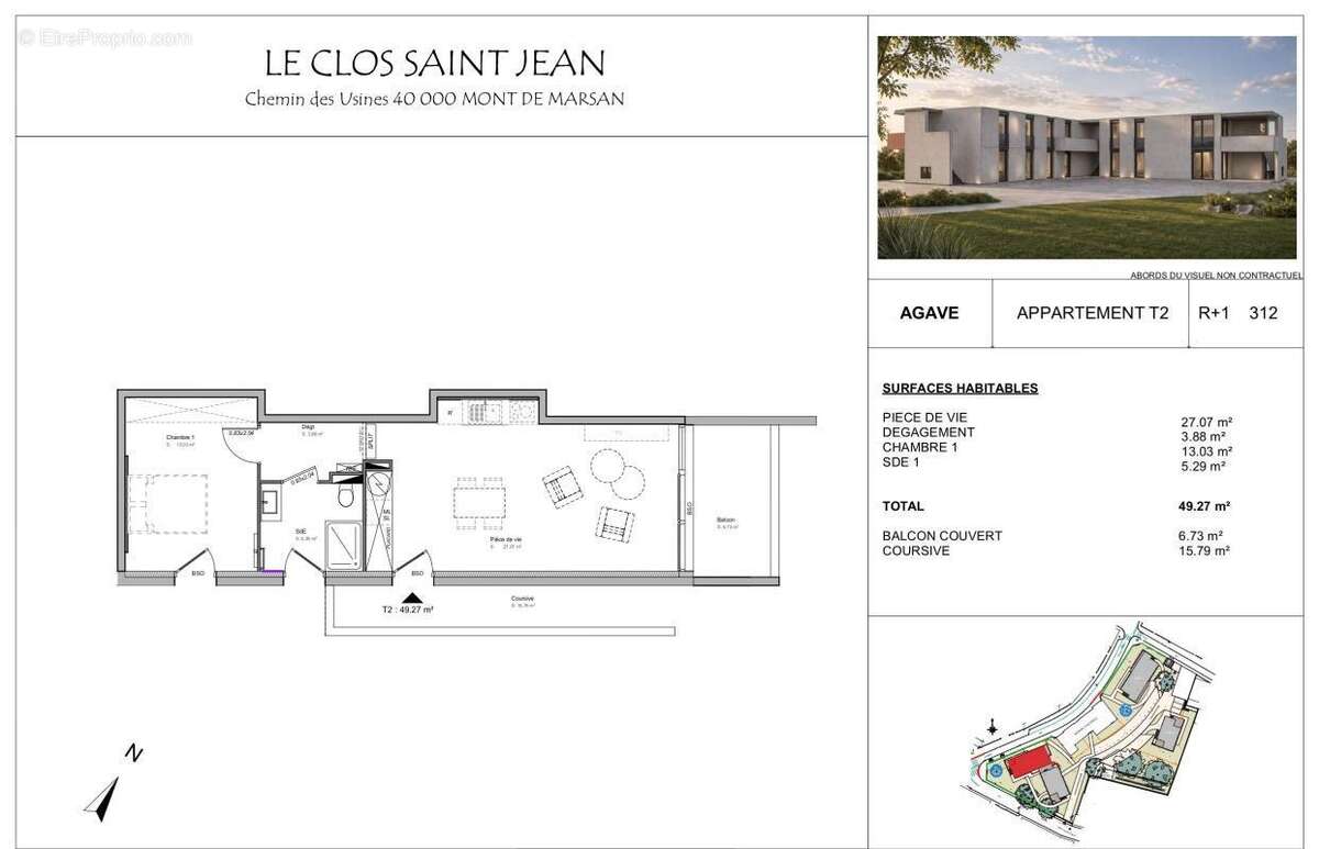 Appartement à MONT-DE-MARSAN
