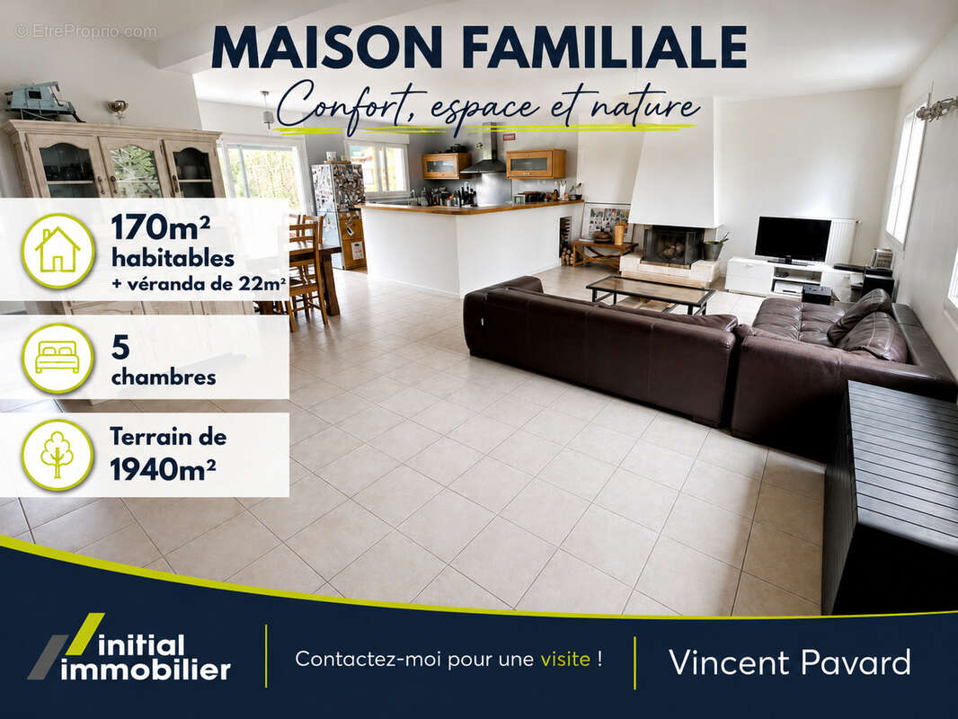 Maison à METTRAY