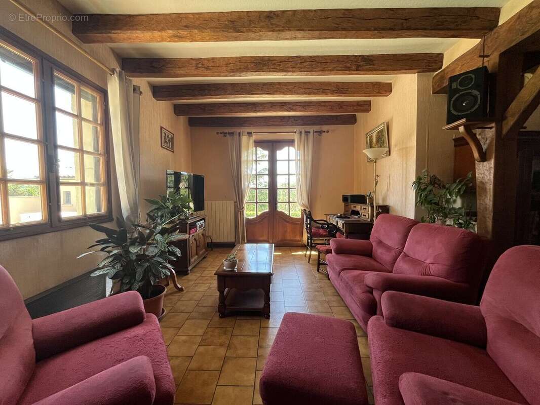 Salon / SAM - Maison à CAJARC