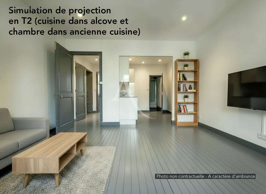 Appartement Lyon Studio 41 m2 - photo 11