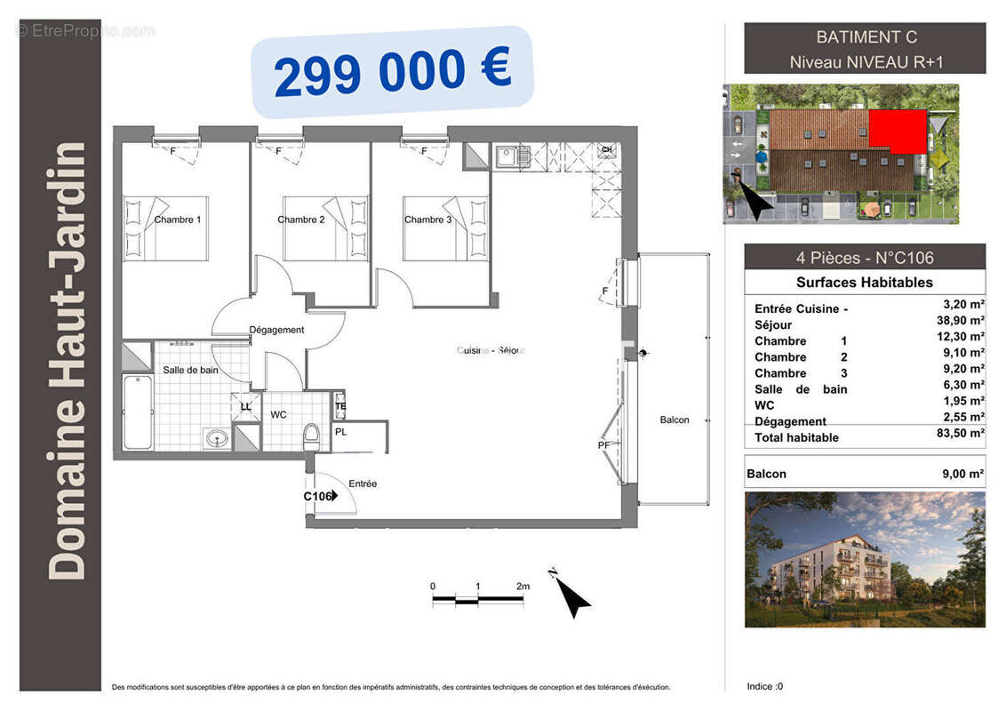 Appartement à VILLERUPT