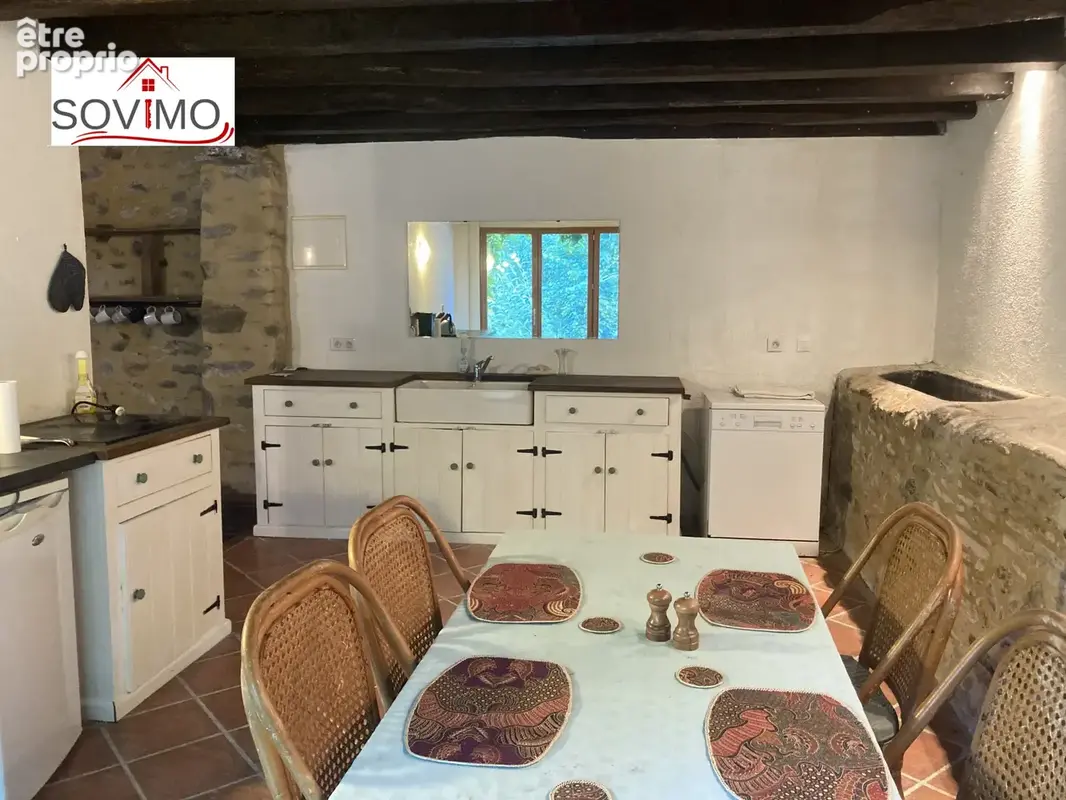 Dans un cadre exceptionnel, ancien moulin du xviie siècle avec maison, gite, terrain bord rivière - photo 17