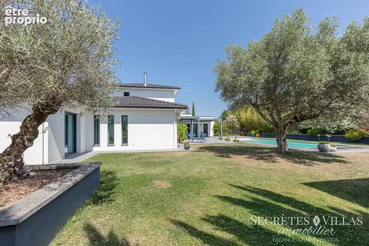 Haut bouliac villa contemporaine prestige 257m2 et piscine - photo 7