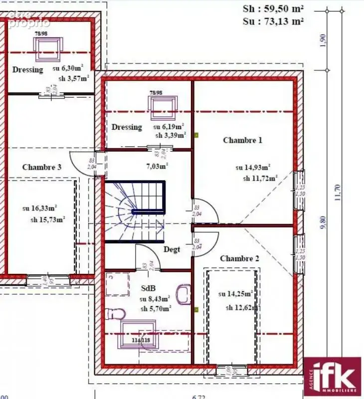 Horbourg Wihr maison de 111m² sur 4.05 ares - photo 15