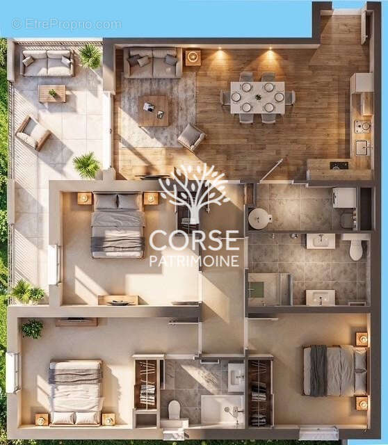 Appartement à SORBO-OCAGNANO