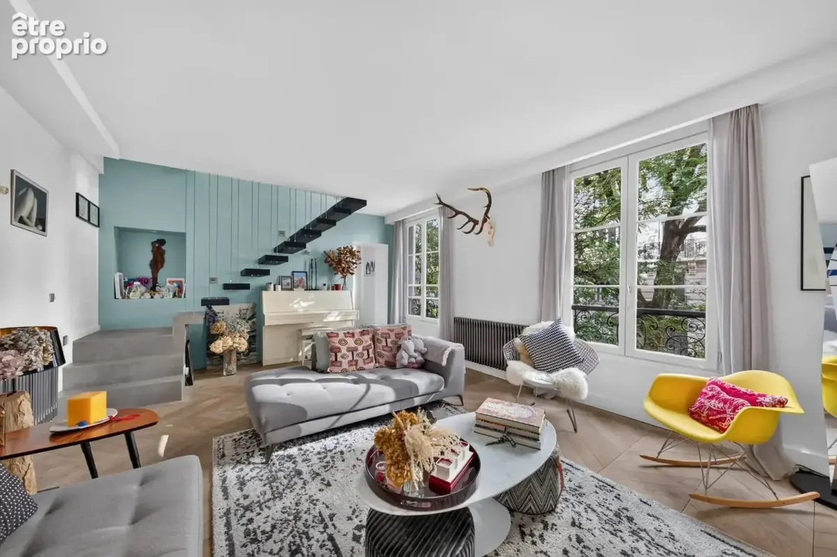 Coeur des batignolles. duplex charme absolu - photo 2