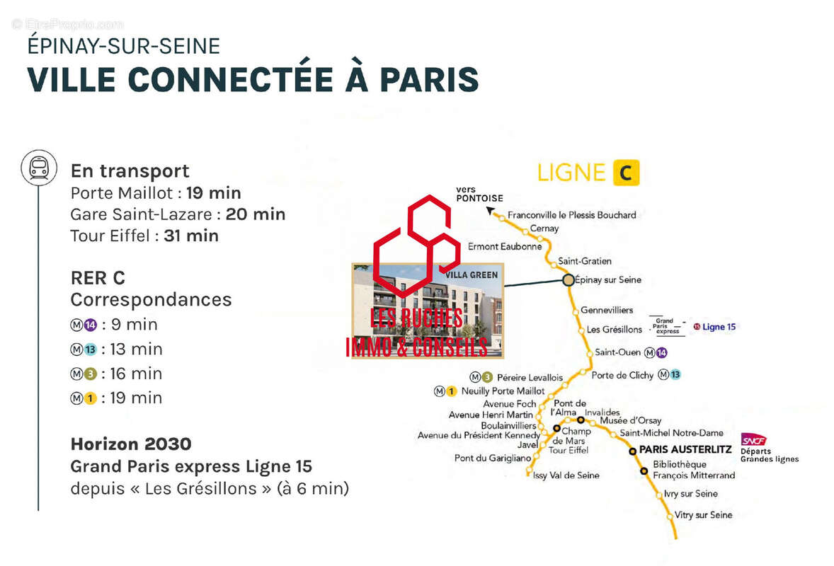 Appartement à EPINAY-SUR-SEINE